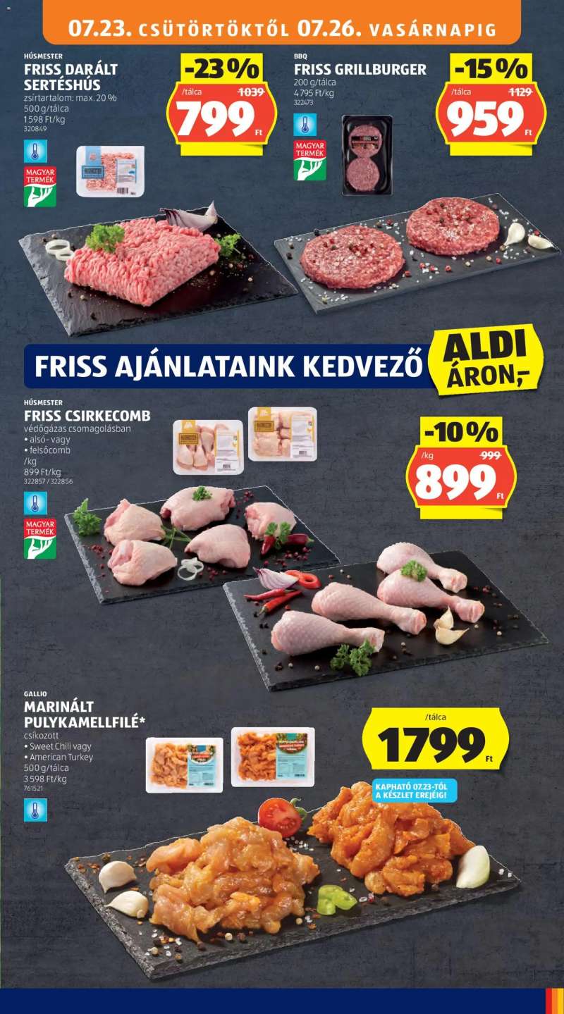 Aldi Aldi akciós újság 11 oldal