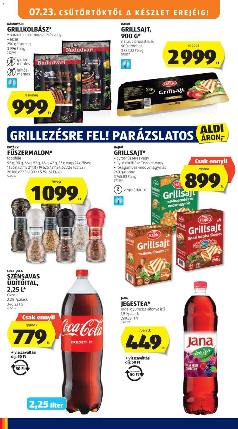 Aldi Aldi akciós újság 12 oldal