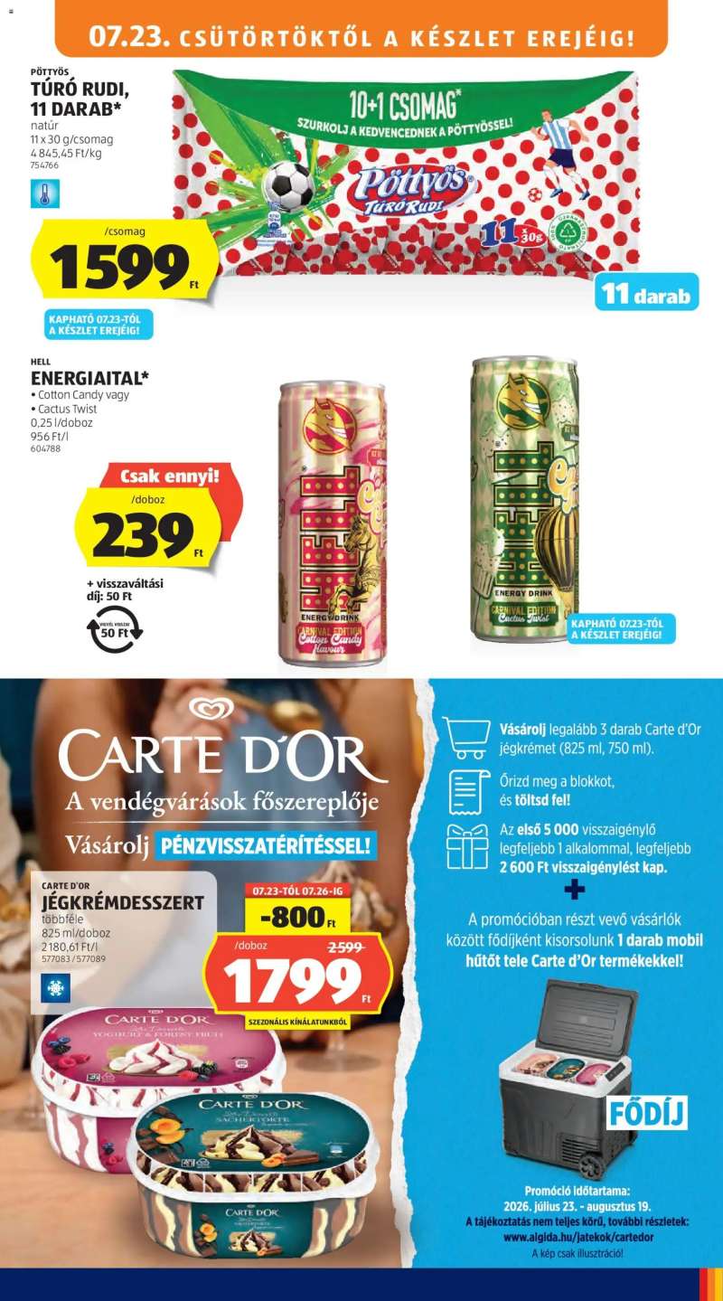 Aldi Aldi akciós újság 15 oldal