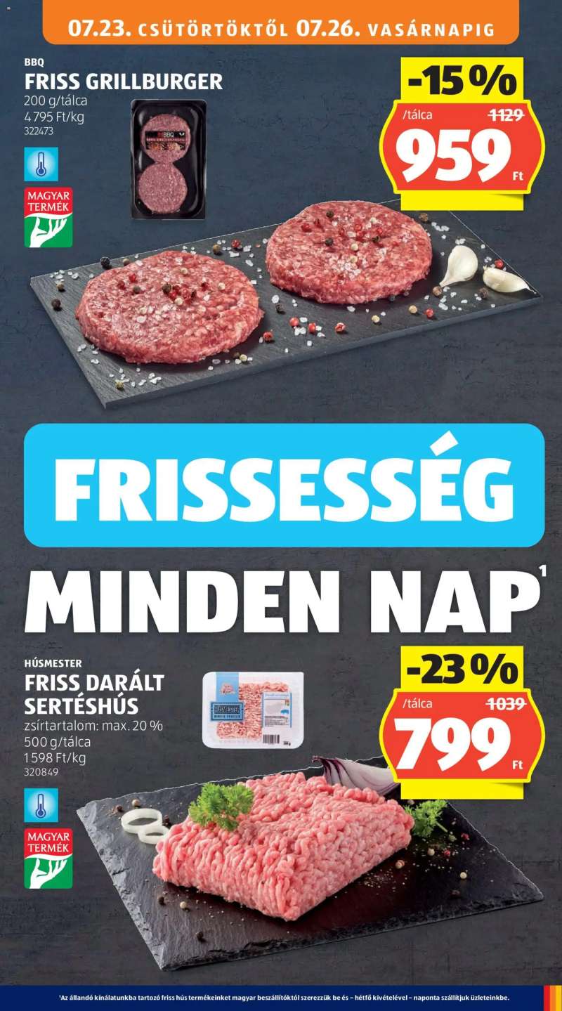 Aldi Aldi akciós újság 19 oldal