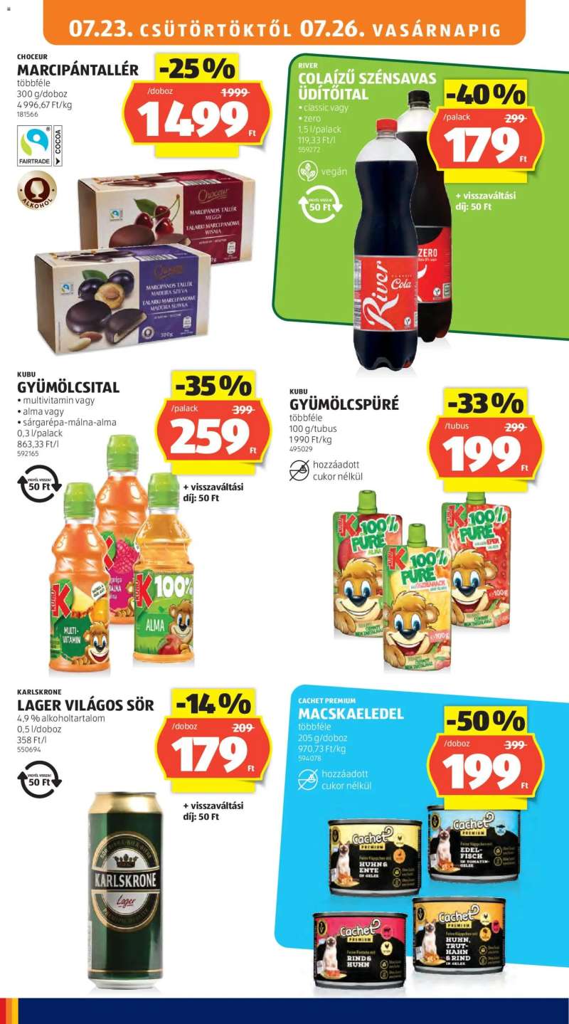 Aldi Aldi akciós újság 20 oldal