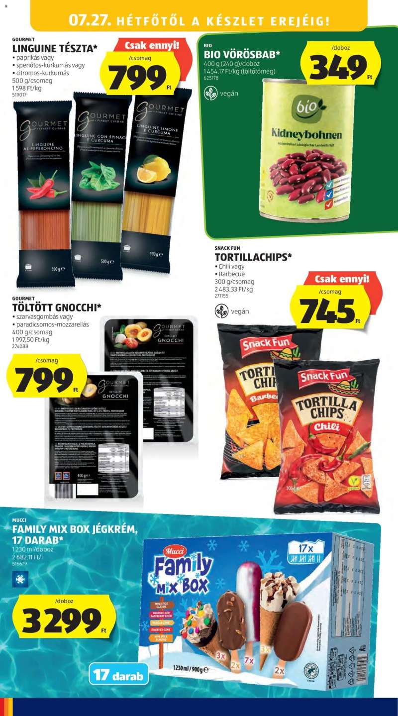 Aldi Aldi akciós újság 22 oldal