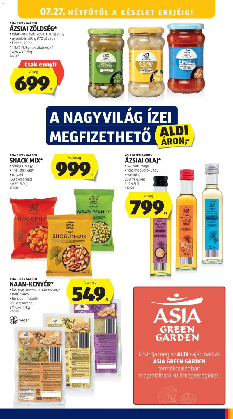 Aldi Aldi akciós újság 23 oldal