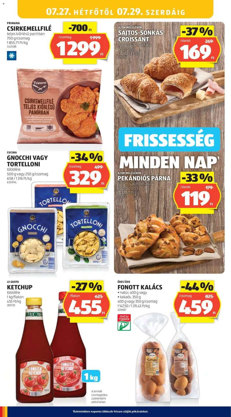 Aldi Aldi akciós újság 30 oldal