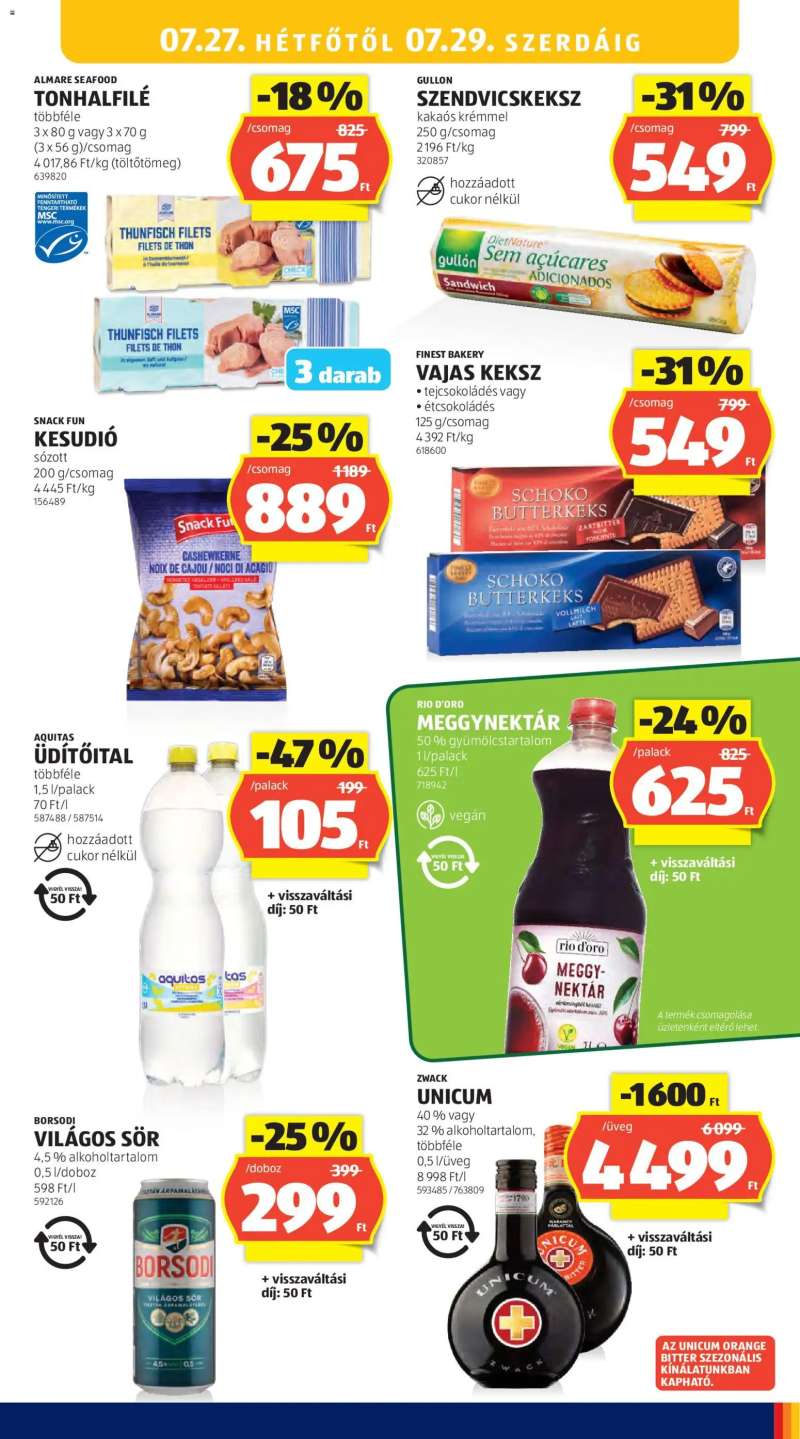 Aldi Aldi akciós újság 31 oldal