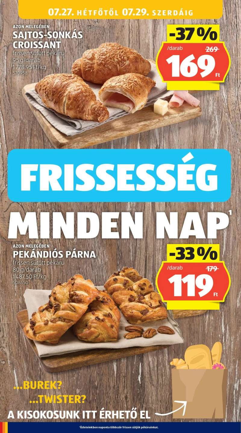 Aldi Aldi akciós újság 32 oldal