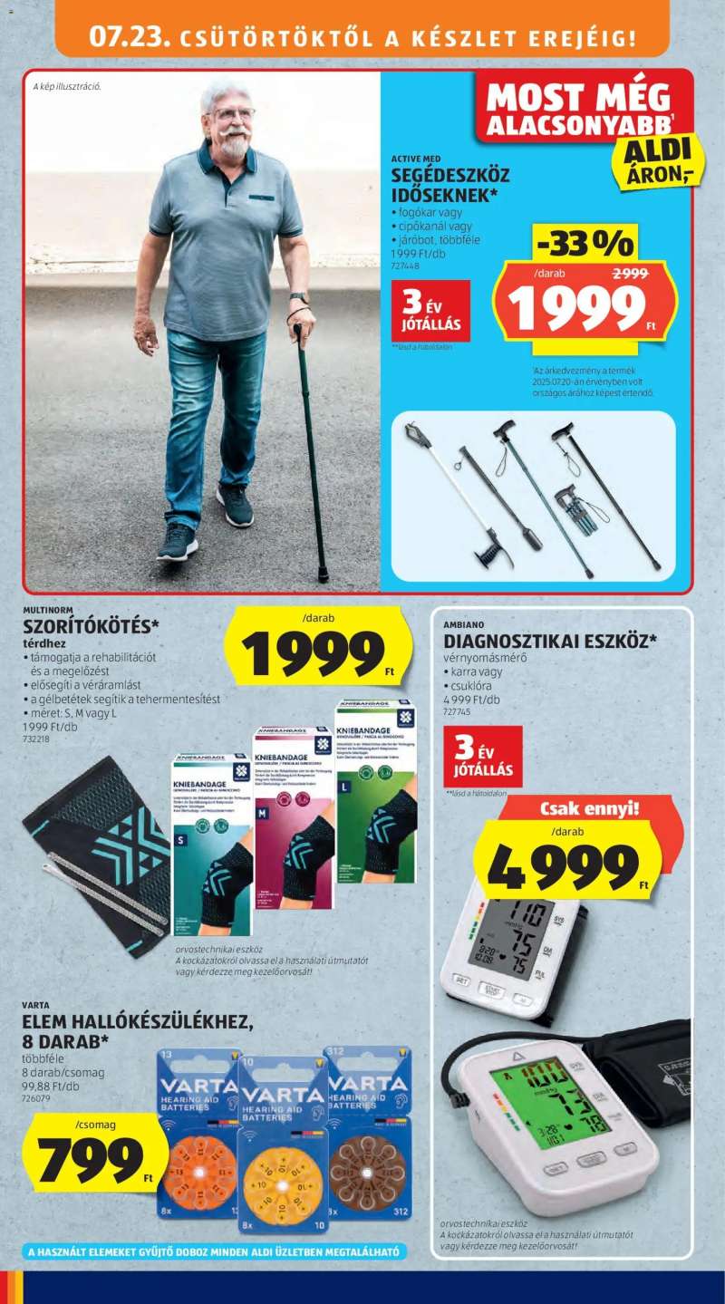 Aldi Aldi akciós újság 38 oldal