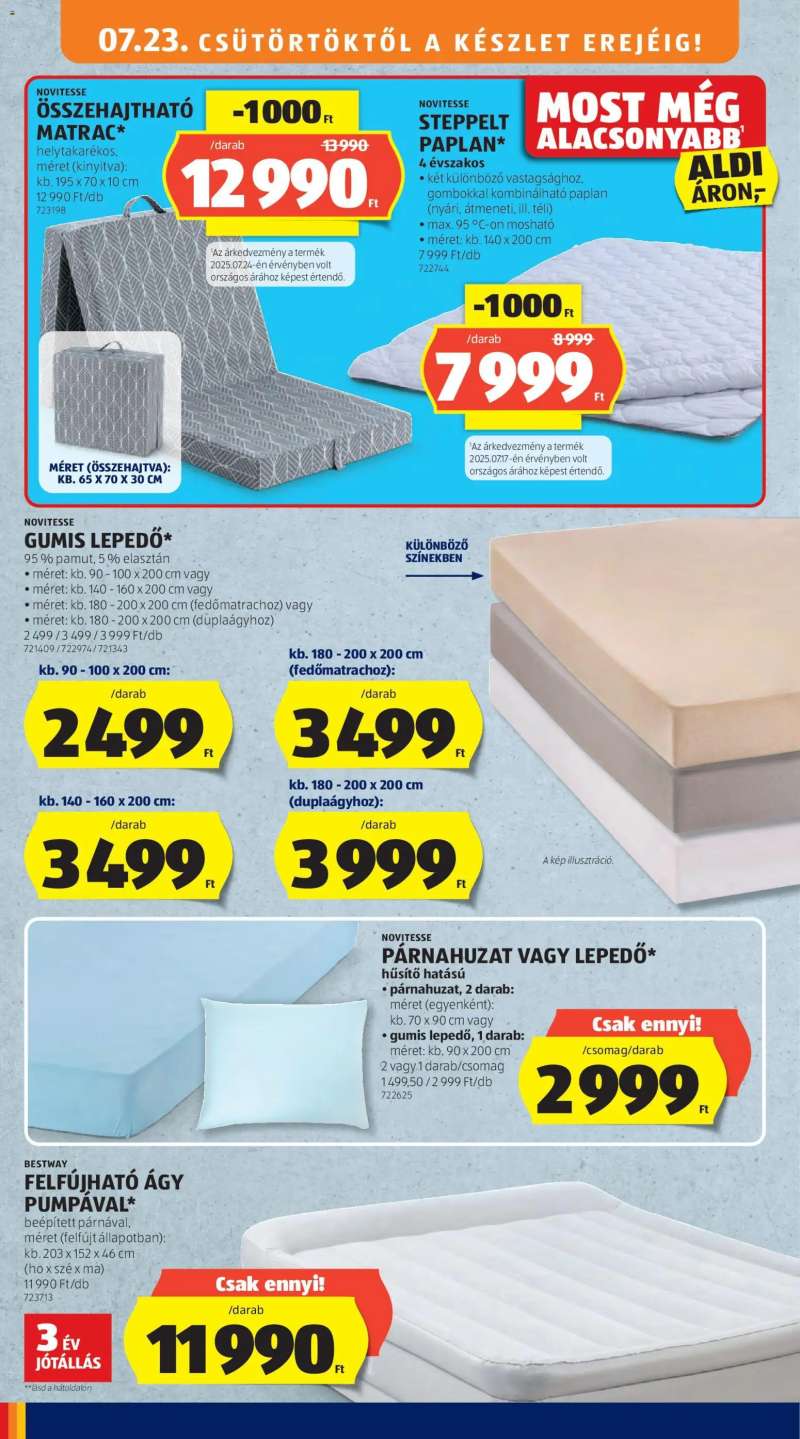 Aldi Aldi akciós újság 42 oldal