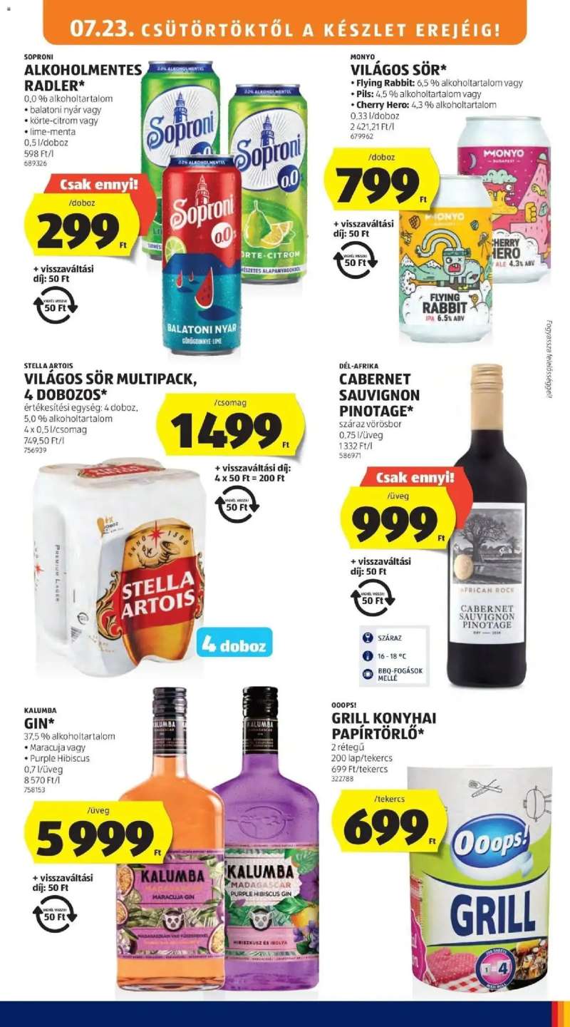 Aldi Aldi aktuális akciós újság 13 oldal