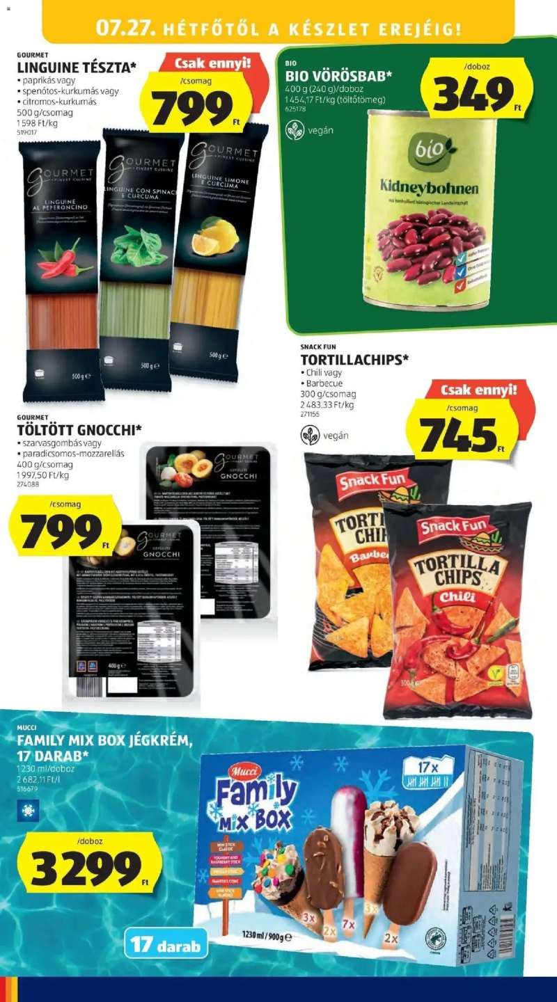 Aldi Aldi aktuális akciós újság 22 oldal