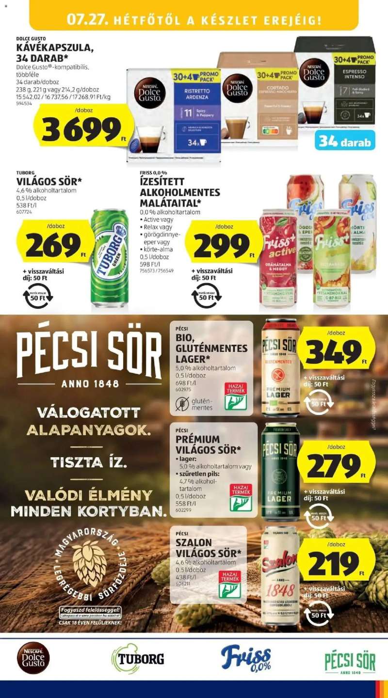 Aldi Aldi aktuális akciós újság 25 oldal
