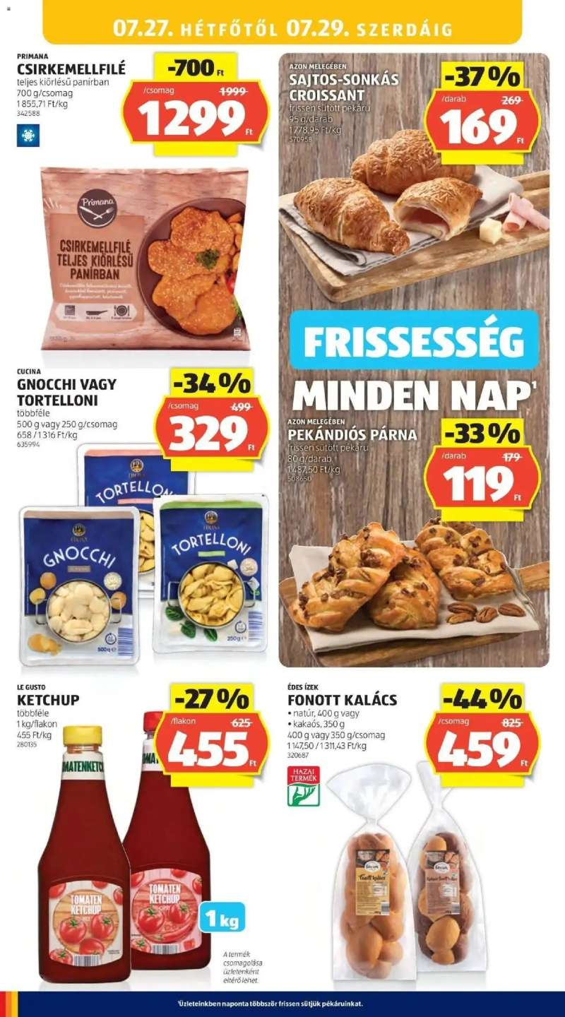 Aldi Aldi aktuális akciós újság 30 oldal