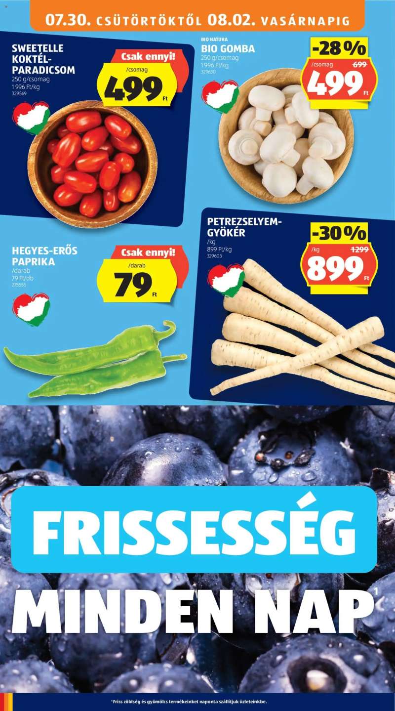 Aldi Aldi akciós újság 10 oldal