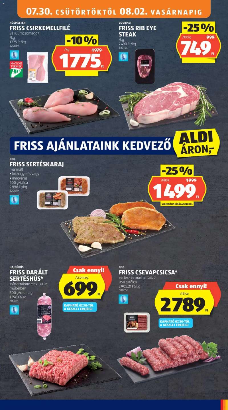 Aldi Aldi akciós újság 11 oldal