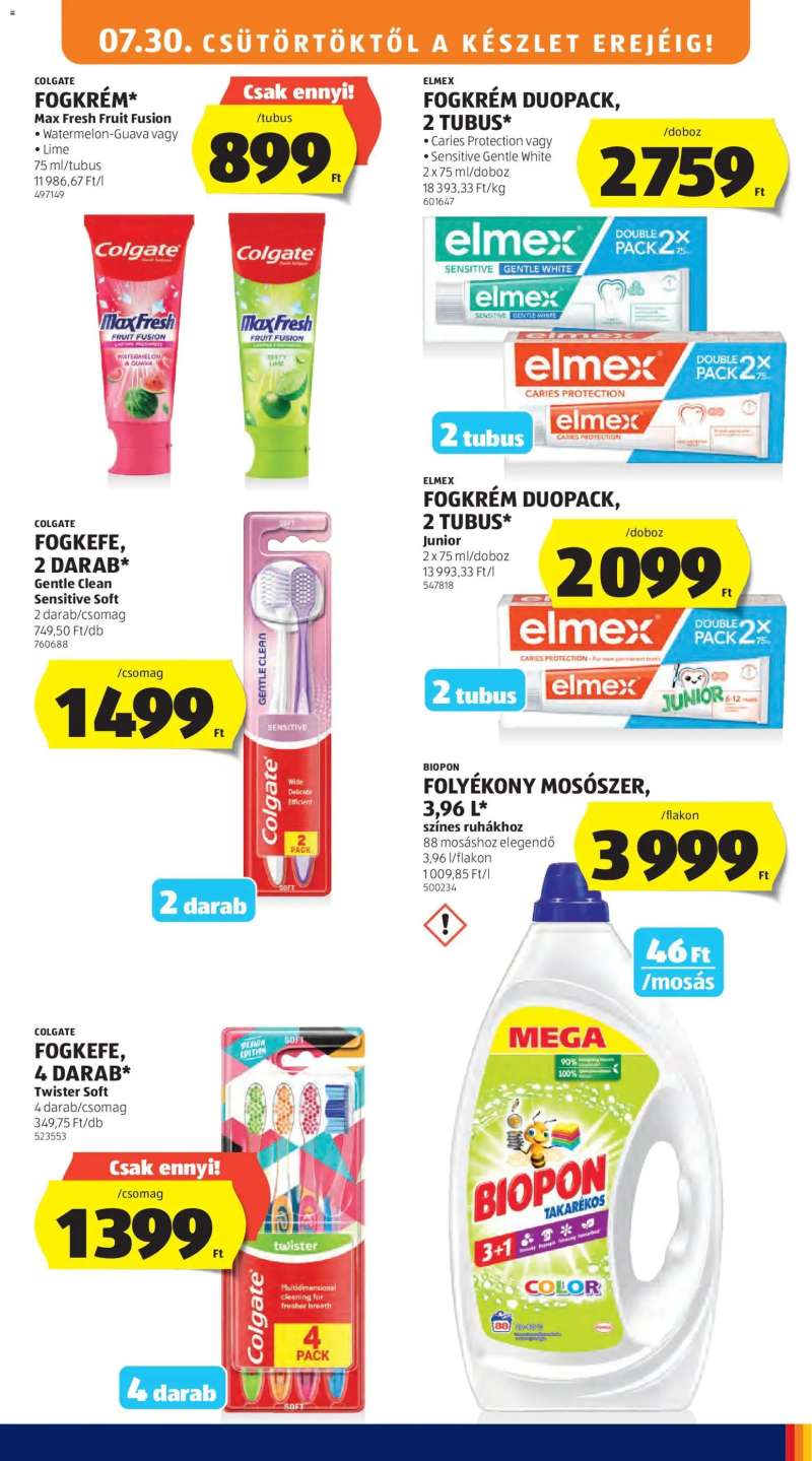 Aldi Aldi akciós újság 15 oldal