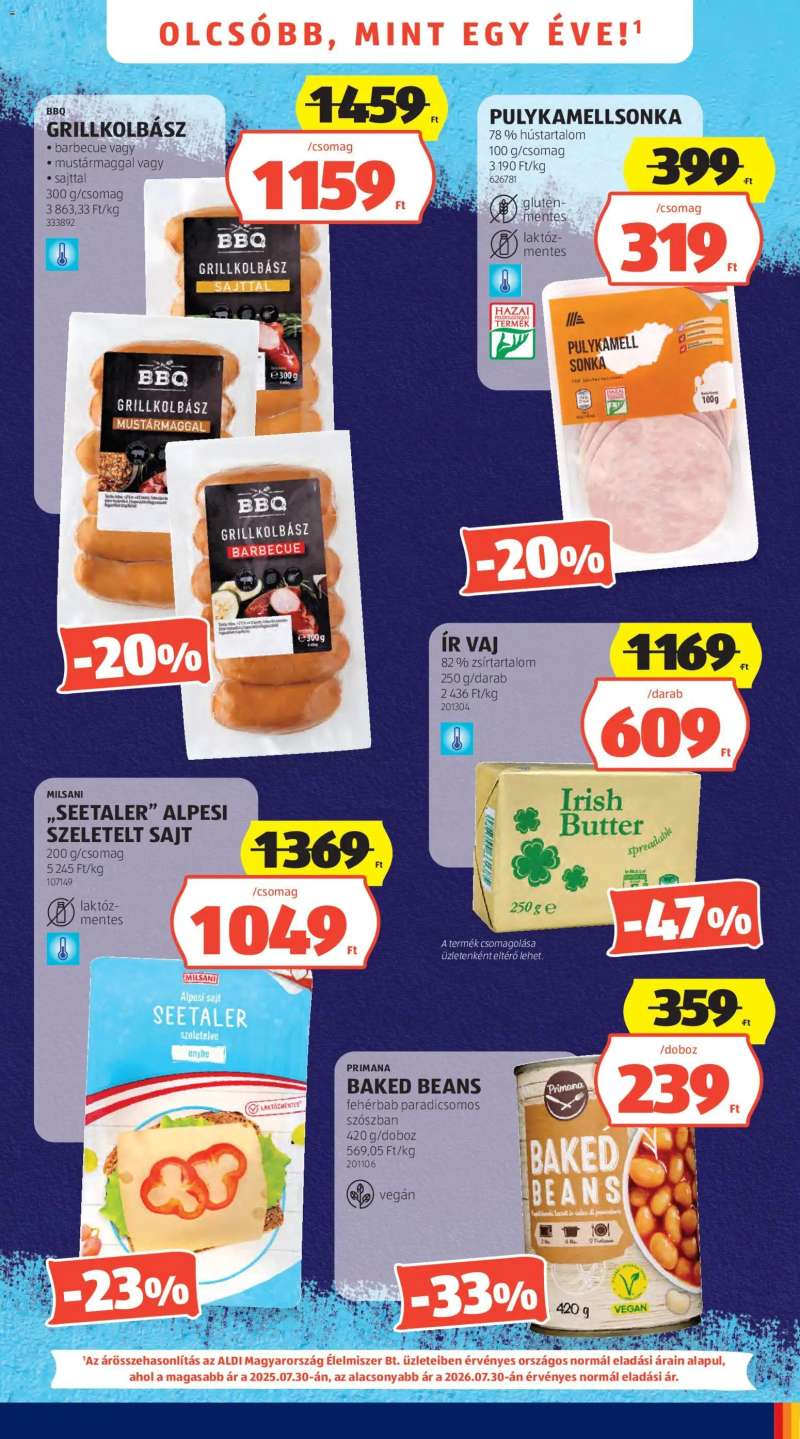 Aldi Aldi akciós újság 3 oldal