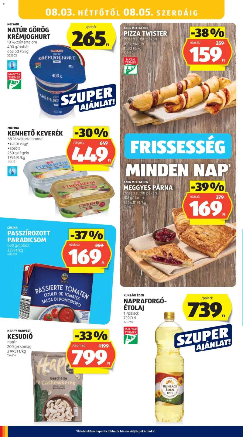Aldi Aldi akciós újság 30 oldal