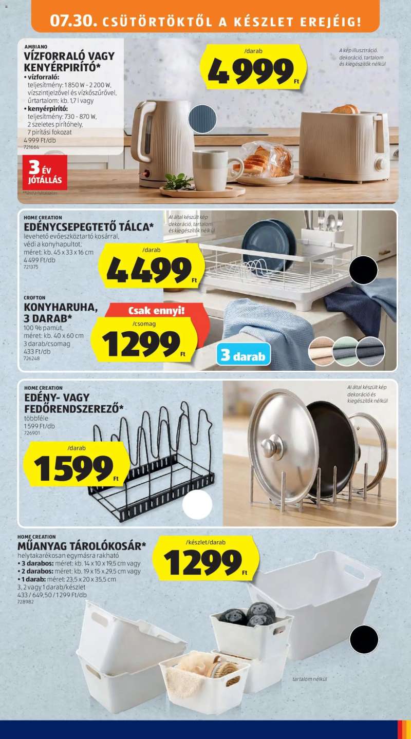 Aldi Aldi akciós újság 35 oldal