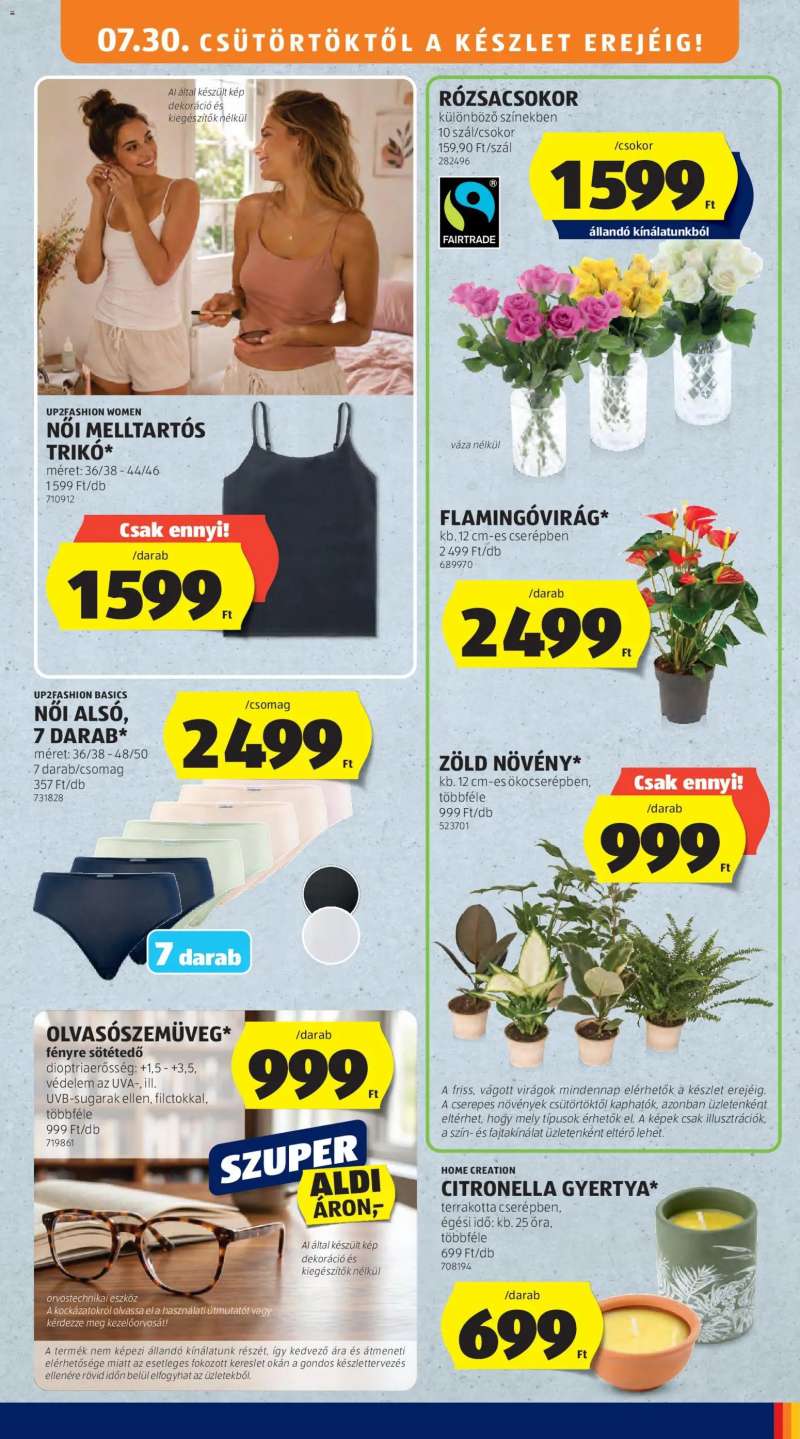 Aldi Aldi akciós újság 39 oldal