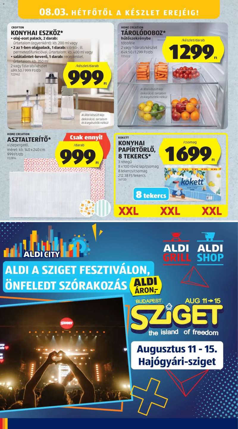 Aldi Aldi akciós újság 46 oldal