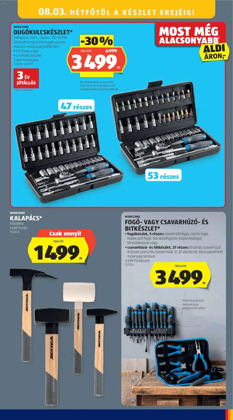 Aldi Aldi akciós újság 47 oldal