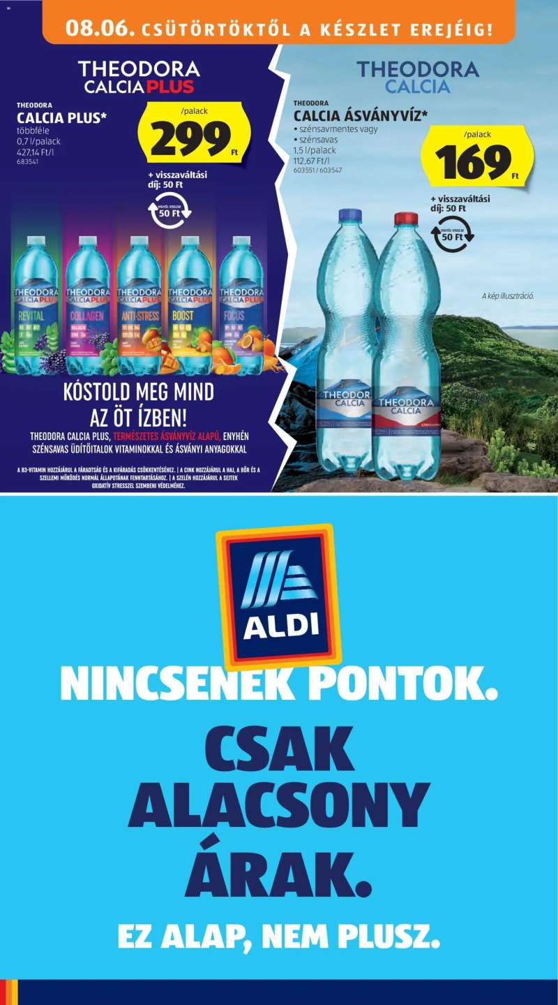 Aldi Aldi akciós újság 18 oldal