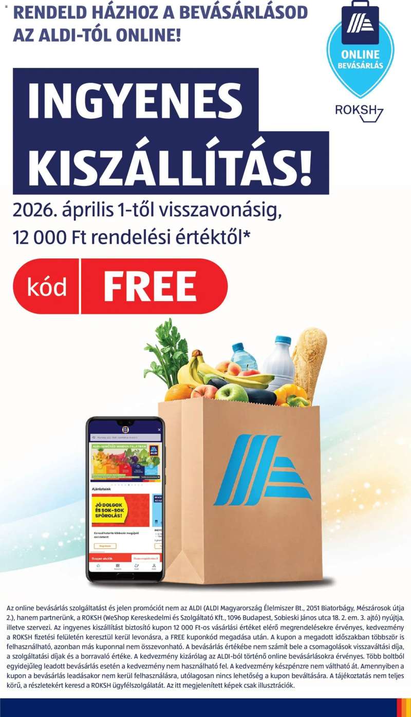 Aldi Aldi akciós újság 23 oldal