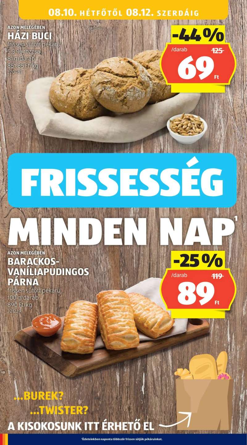 Aldi Aldi akciós újság 24 oldal
