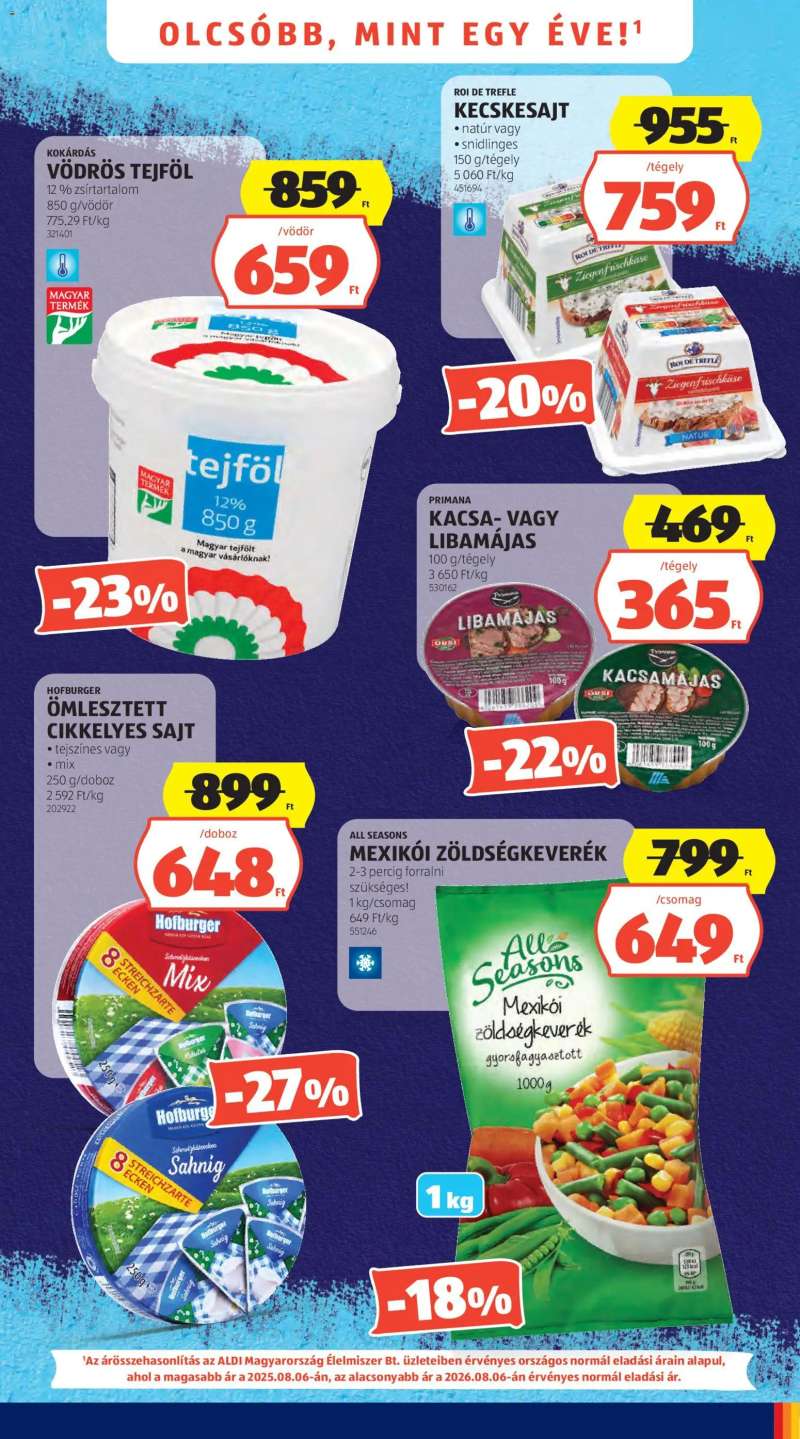 Aldi Aldi akciós újság 3 oldal