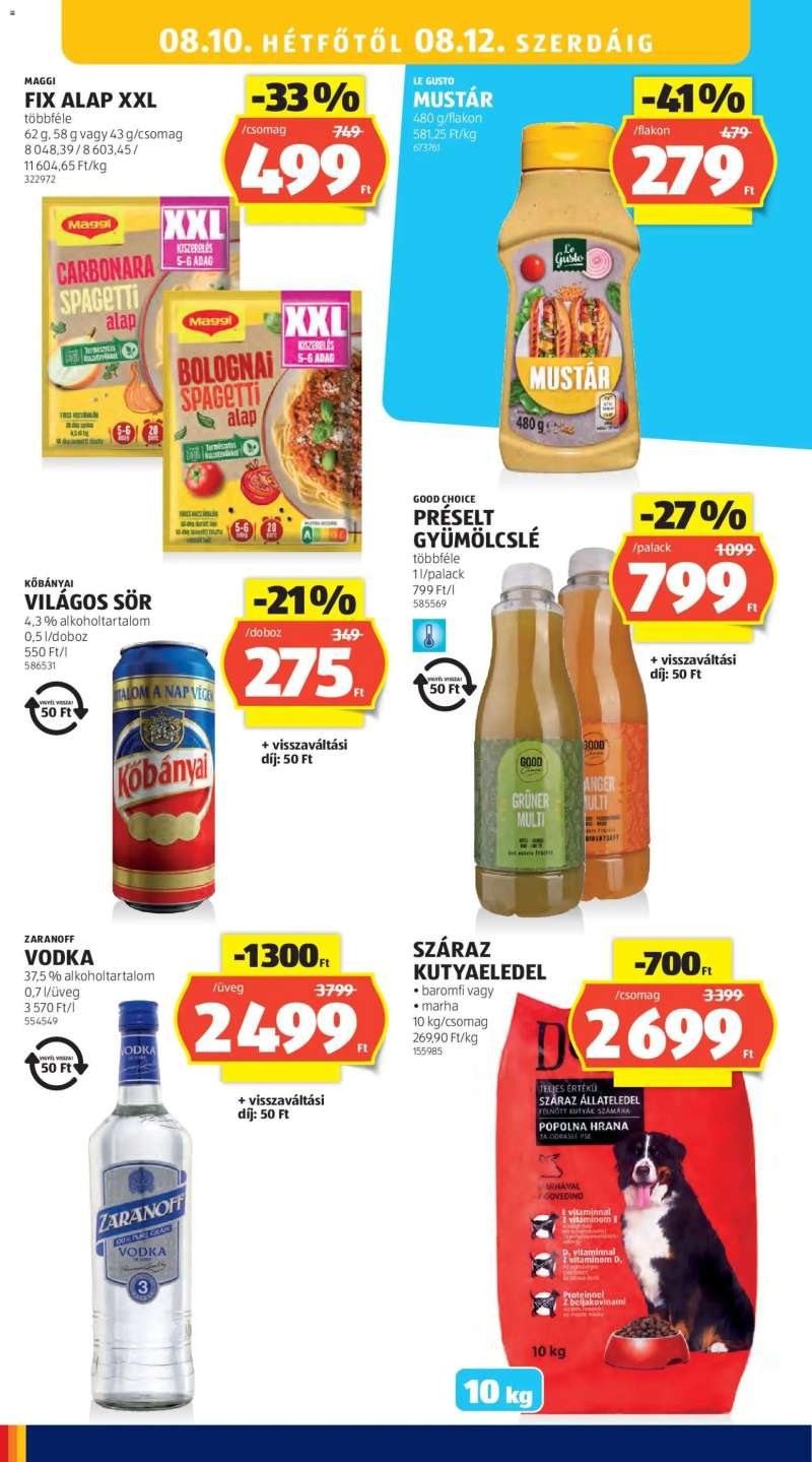 Aldi Aldi akciós újság 30 oldal