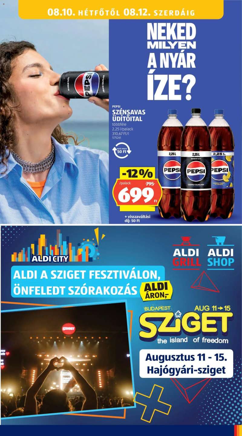 Aldi Aldi akciós újság 31 oldal