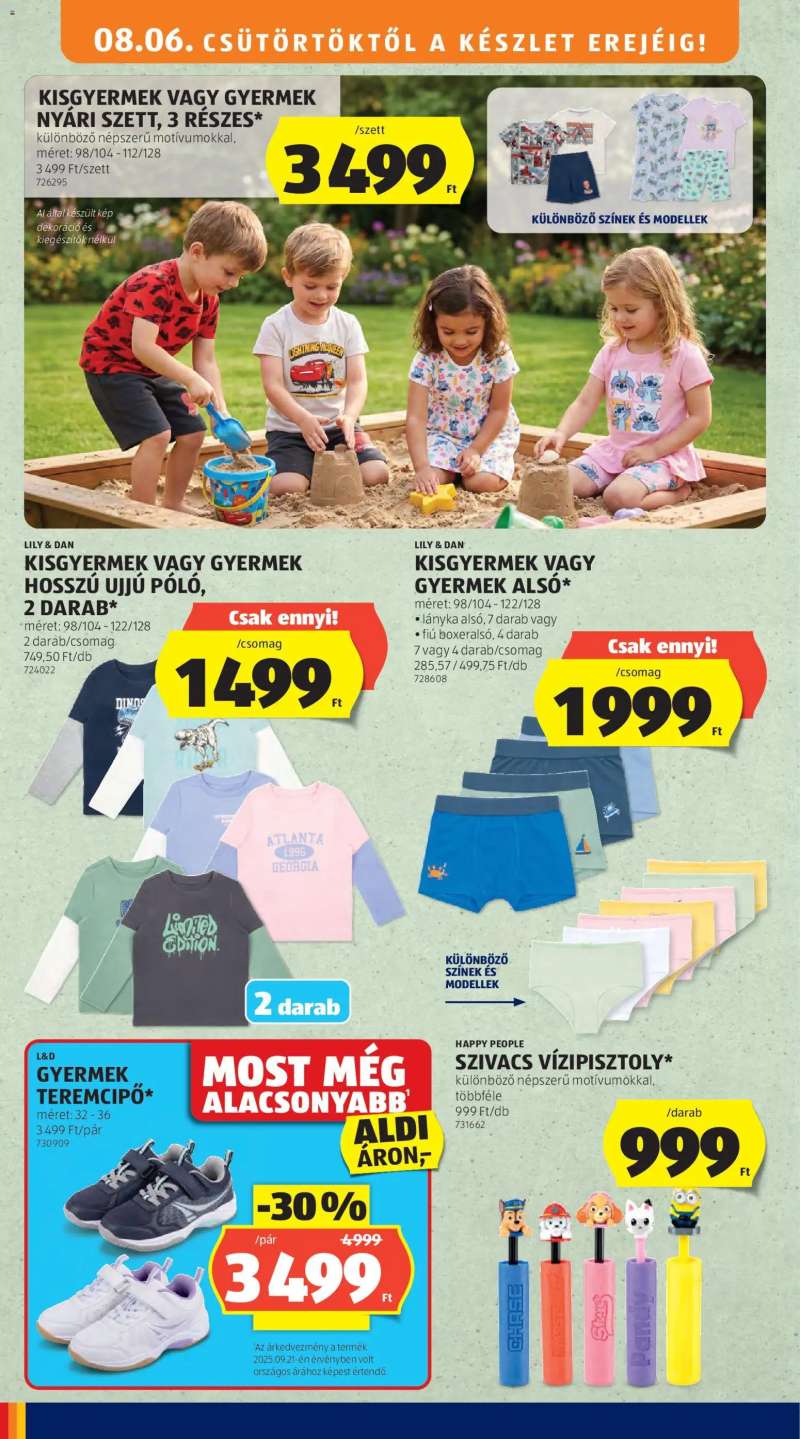 Aldi Aldi akciós újság 32 oldal