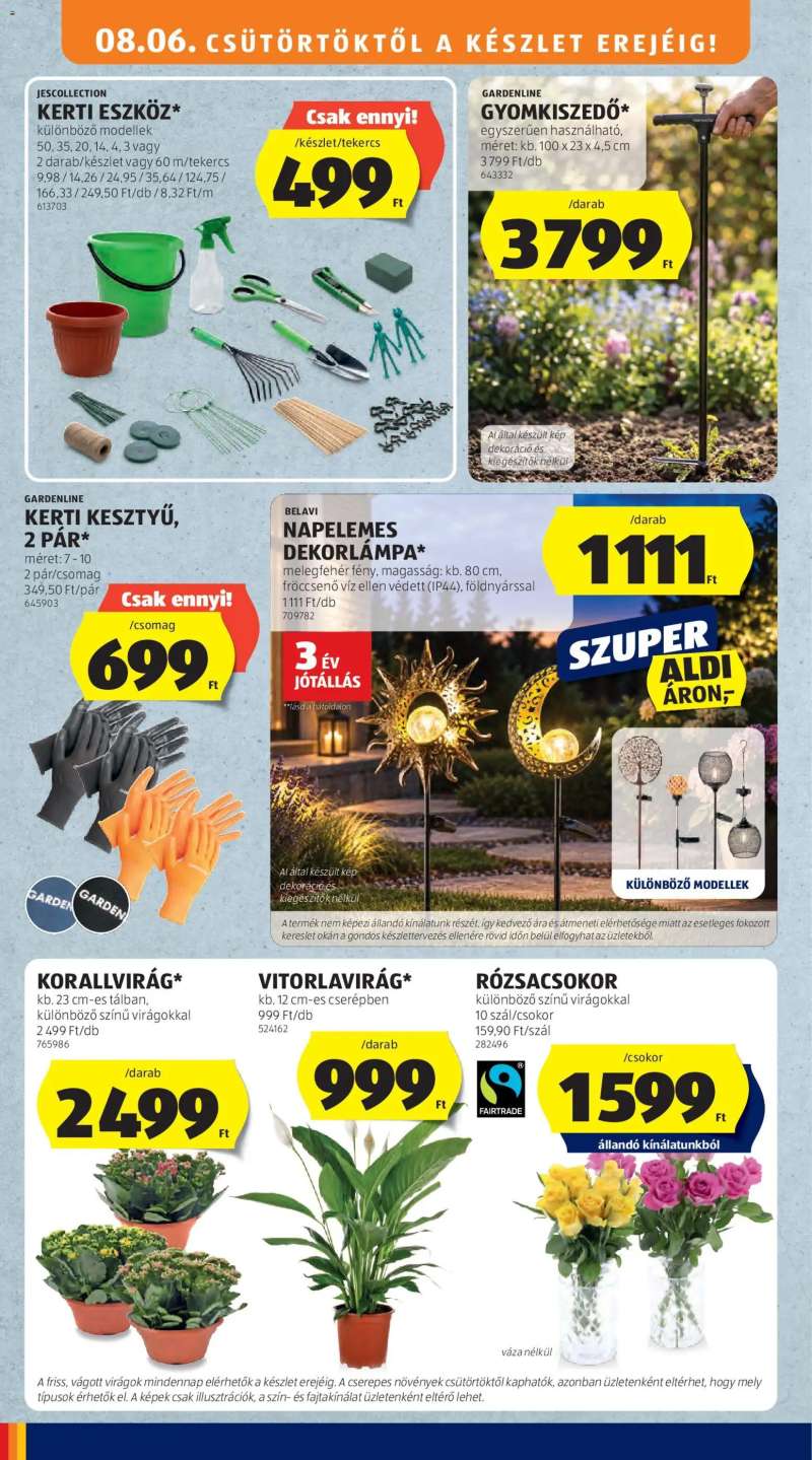 Aldi Aldi akciós újság 38 oldal