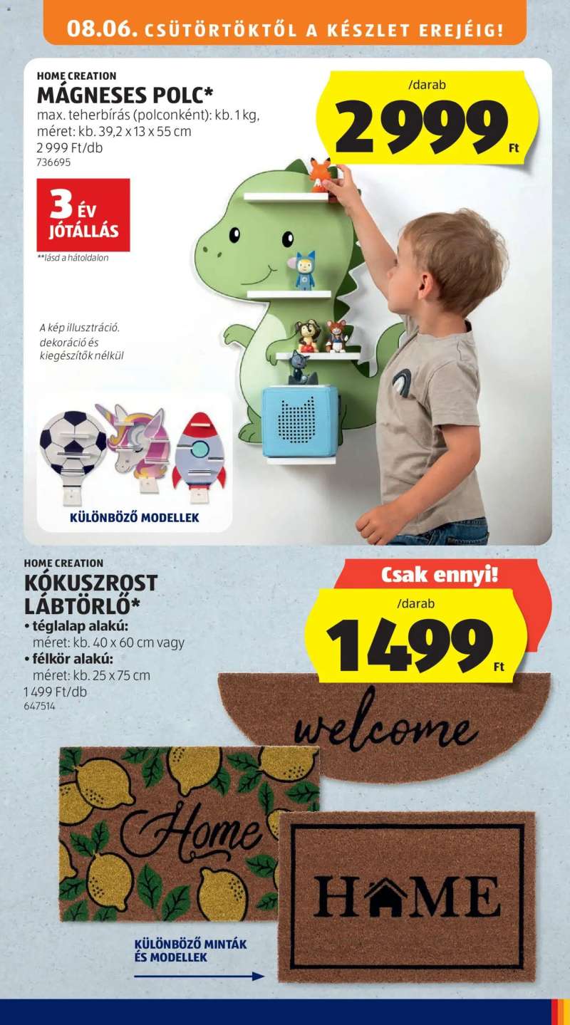 Aldi Aldi akciós újság 39 oldal