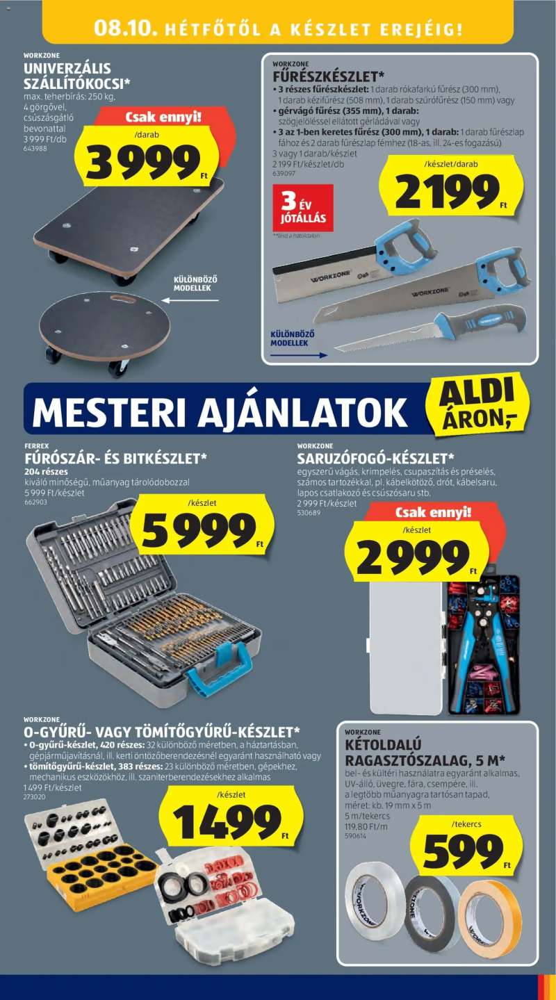 Aldi Aldi akciós újság 45 oldal