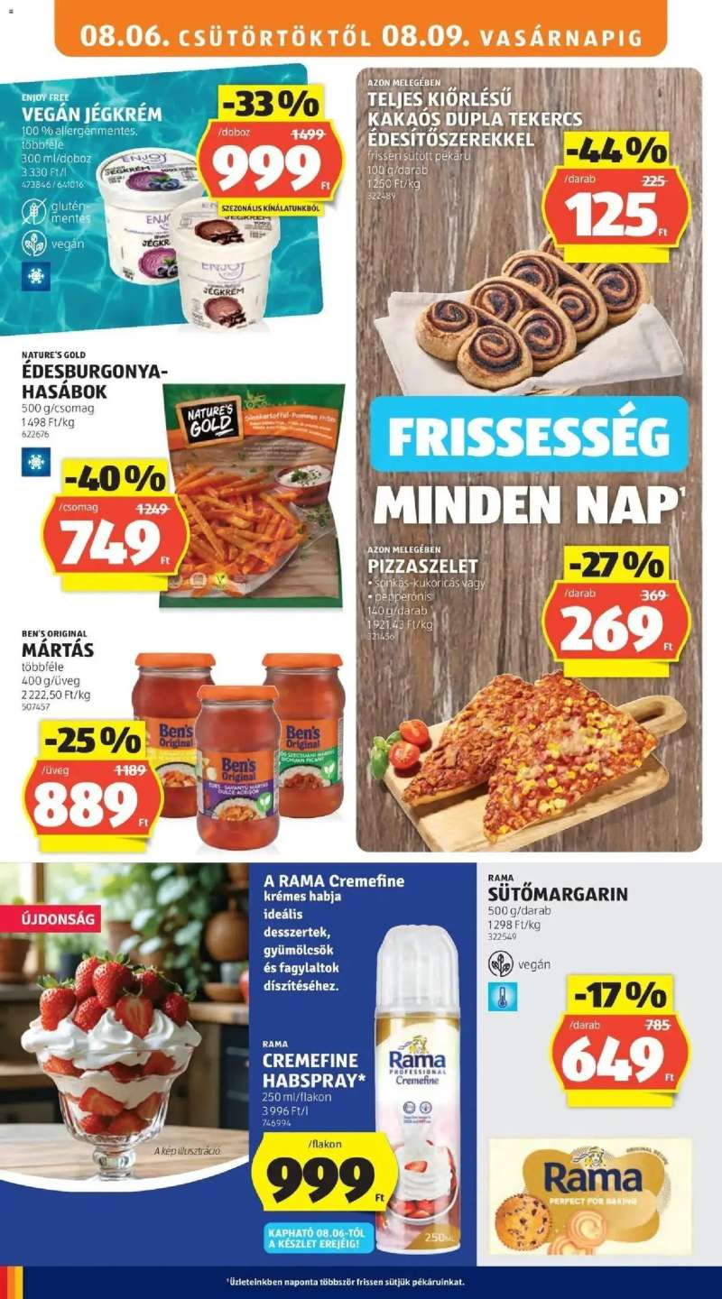 Aldi Aldi aktuális akciós újság 14 oldal