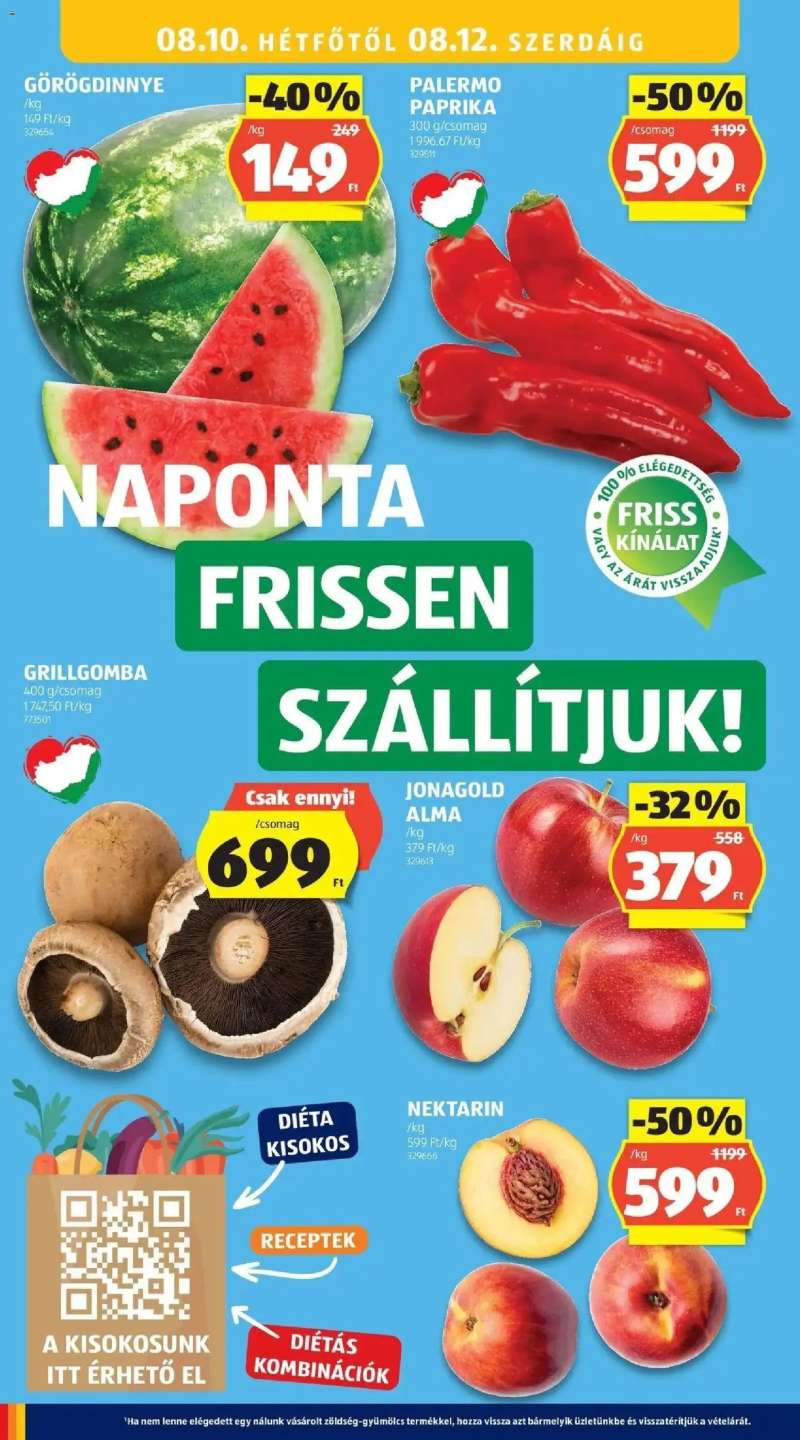 Aldi Aldi aktuális akciós újság 16 oldal