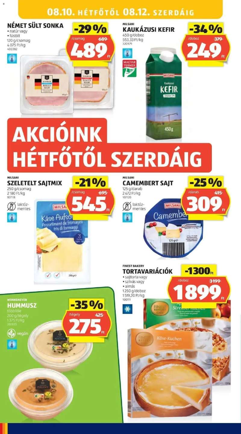 Aldi Aldi aktuális akciós újság 20 oldal