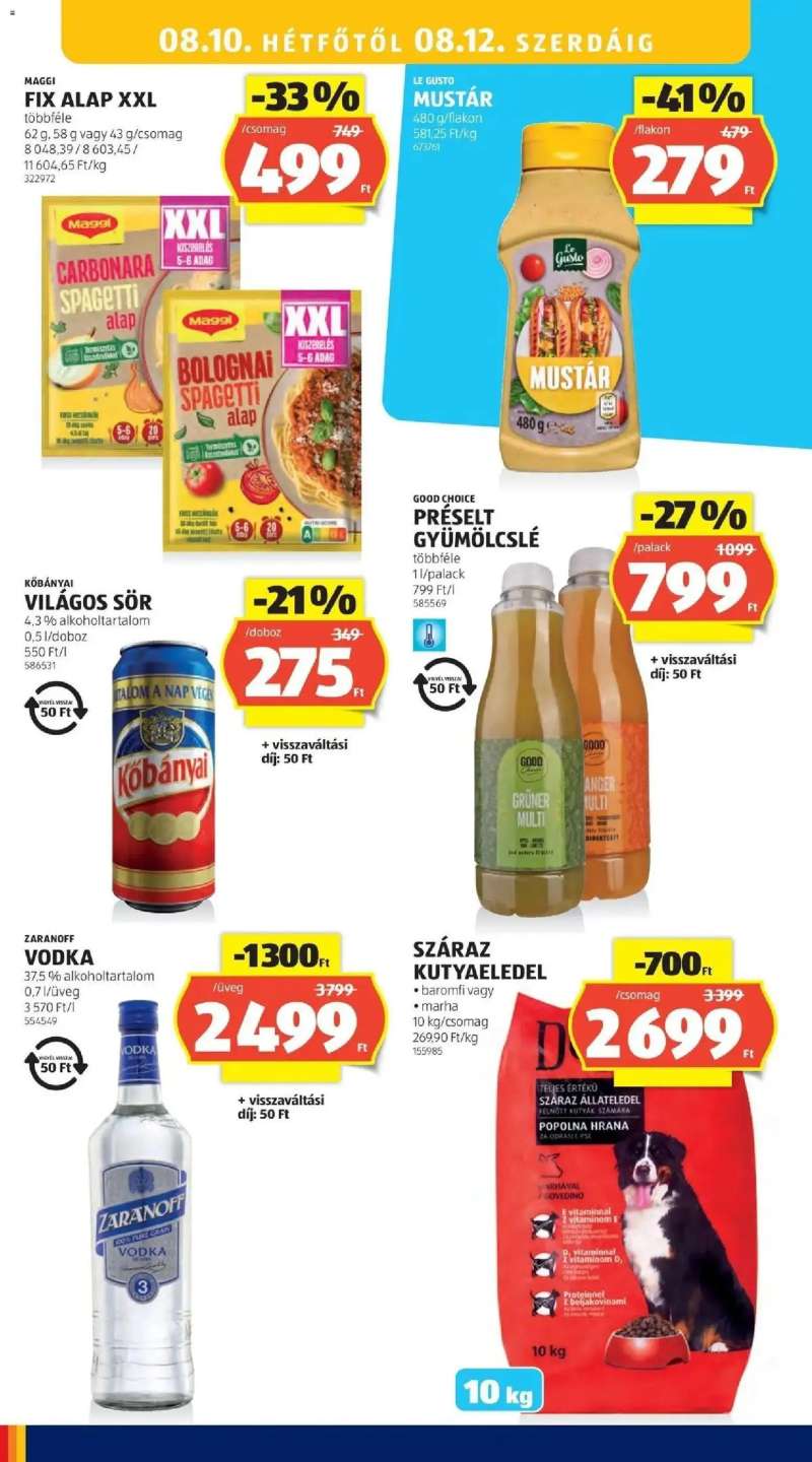 Aldi Aldi aktuális akciós újság 22 oldal