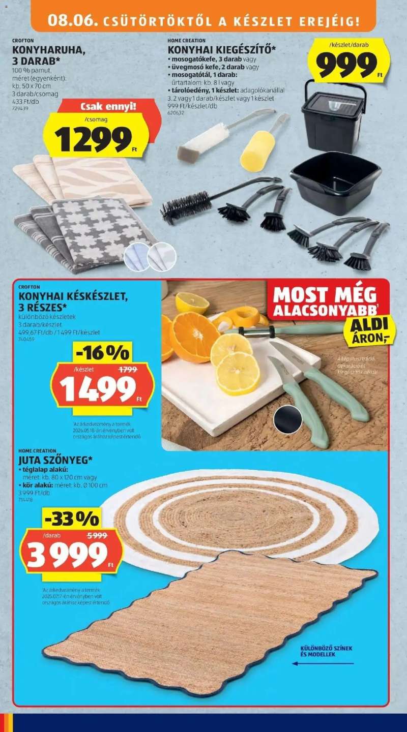 Aldi Aldi aktuális akciós újság 26 oldal