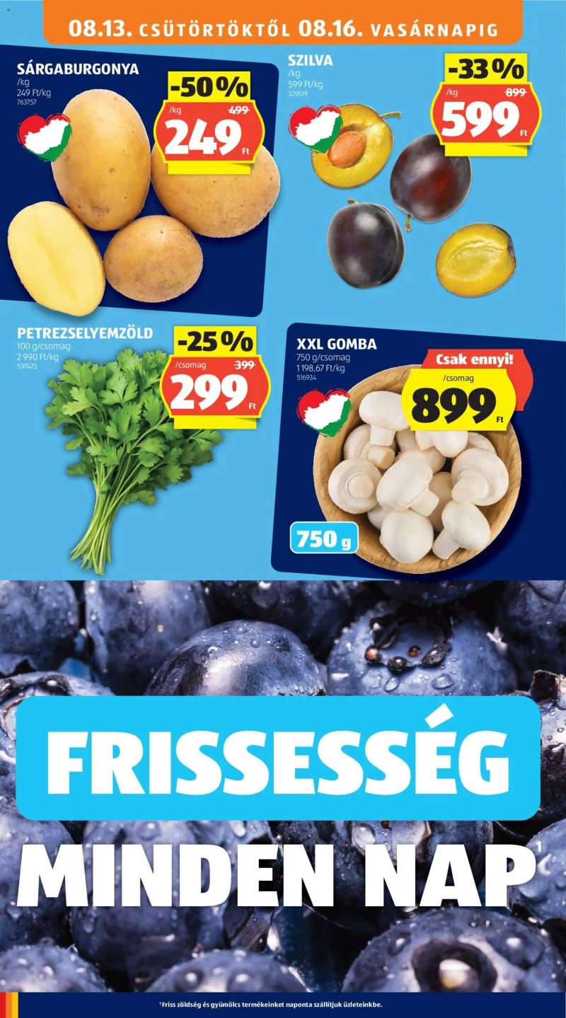Aldi Aldi akciós újság 10 oldal