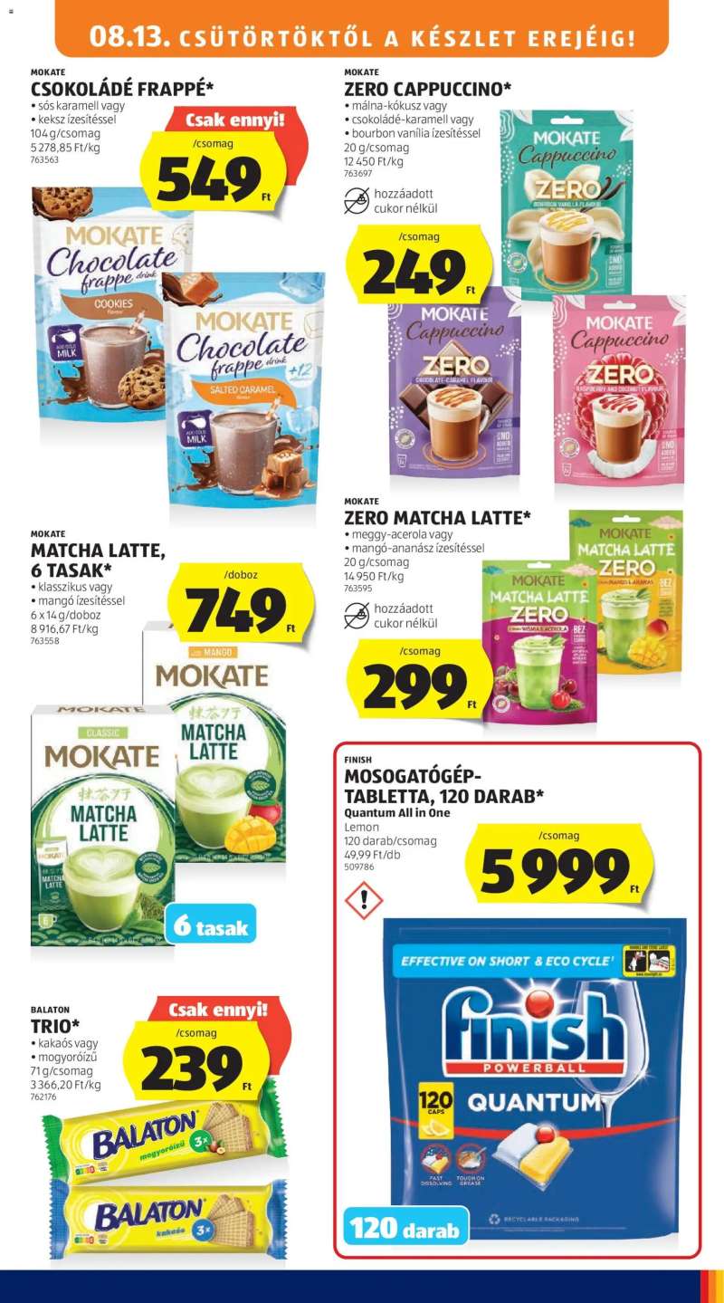 Aldi Aldi akciós újság 15 oldal