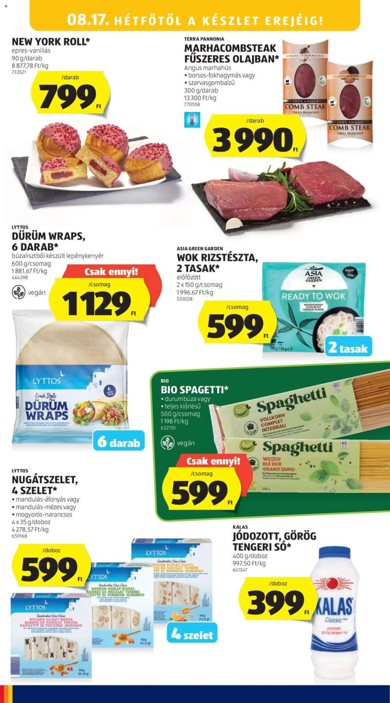 Aldi Aldi akciós újság 22 oldal