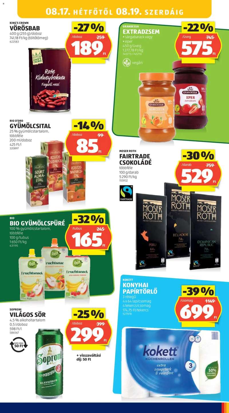Aldi Aldi akciós újság 27 oldal