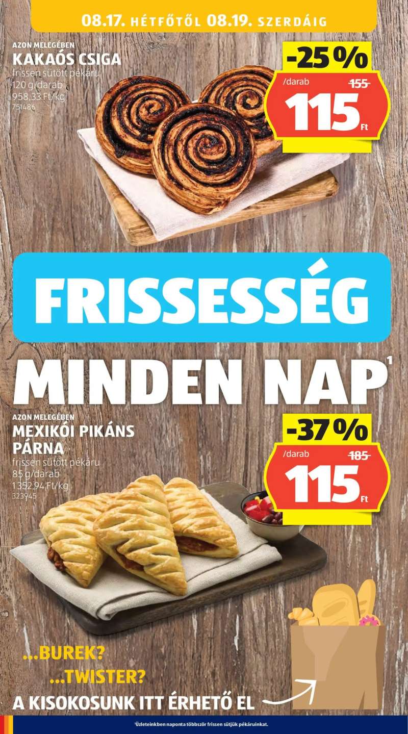 Aldi Aldi akciós újság 28 oldal