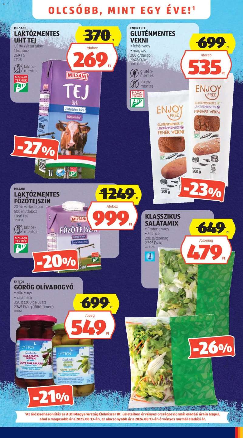 Aldi Aldi akciós újság 3 oldal