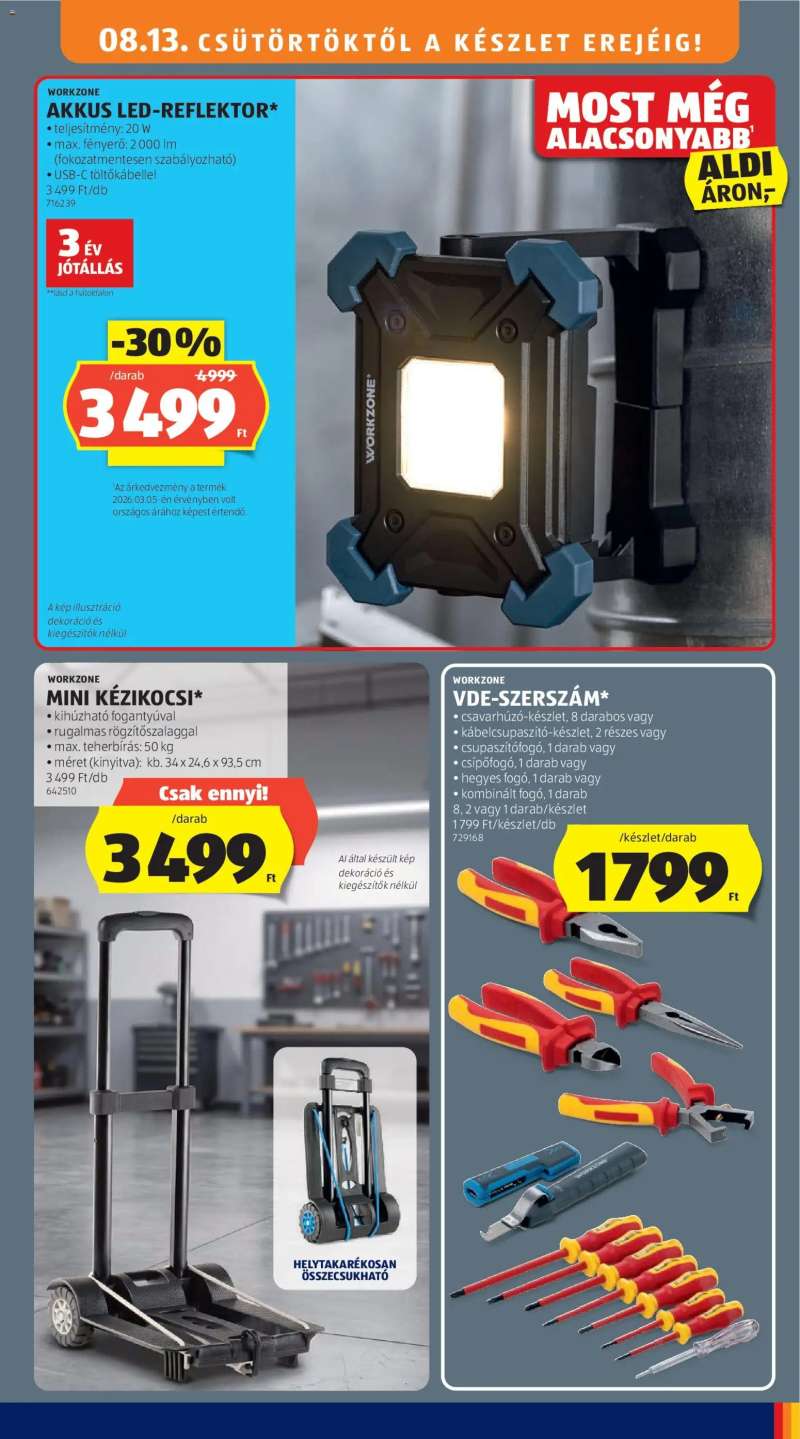 Aldi Aldi akciós újság 33 oldal
