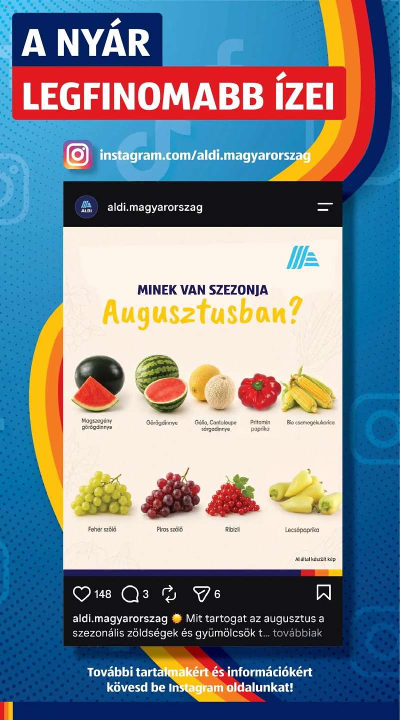 Aldi Aldi akciós újság 8 oldal