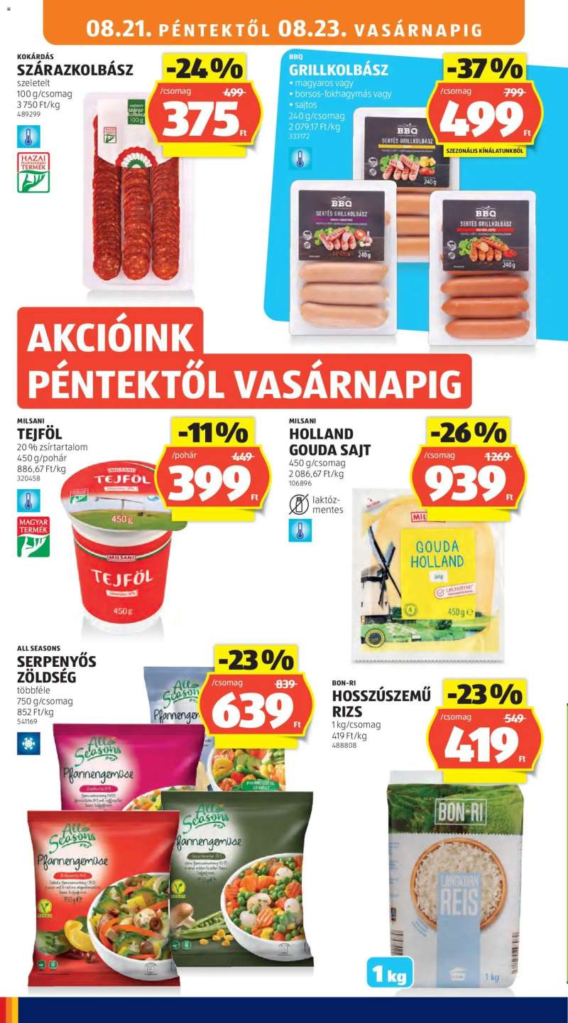 Aldi Aldi akciós újság 16 oldal
