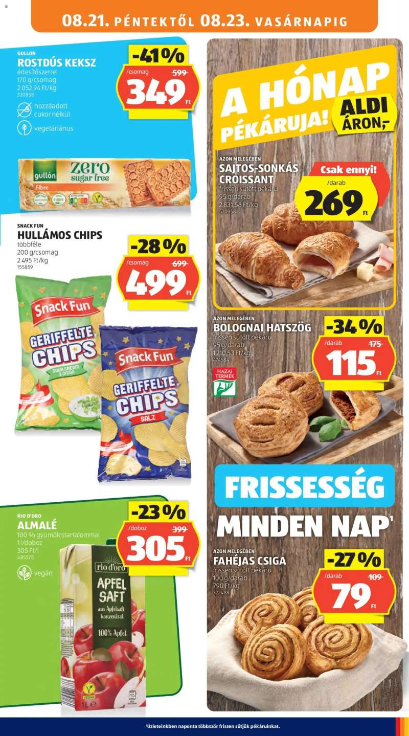 Aldi Aldi akciós újság 17 oldal